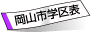 岡山市学区表